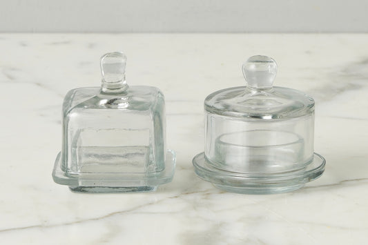 Bistro Glass Jam Jar, Round