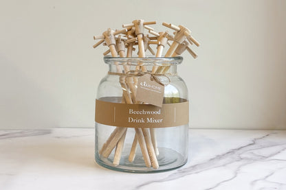 Italian Cocktail Mixer, Beechwood