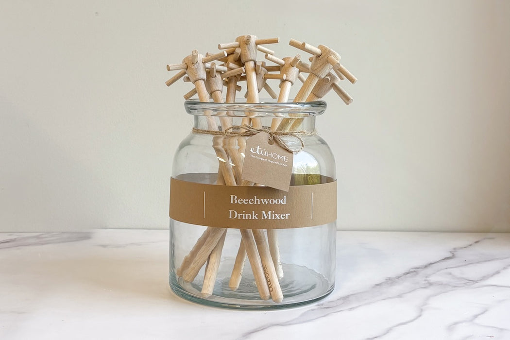 Italian Cocktail Mixer, Beechwood