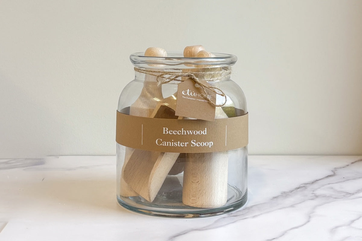 Euro Canister Scoop, Beechwood