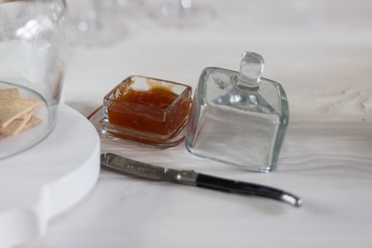 The Original French Laguiole Cheese Spreader, Marbled Grey