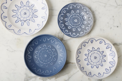 White Wall Plate, Large