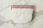 Bistro Bag, Vintage Merlot Red Stripe, Set of 2