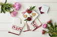QMN113UR9 etuhome Dinner Napkins Merlot Red Tulip Set of 4