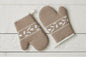 QMN116UW9 etuhome Oven Mitt White Tulip Set of 2