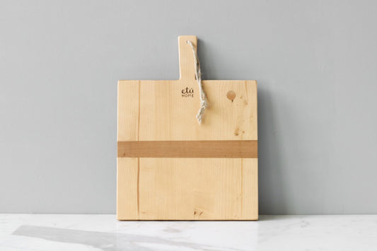Square Pine Charcuterie Board, Small