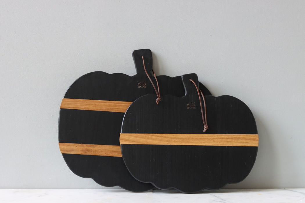 Black Mod Pumpkin Charcuterie Board, Large