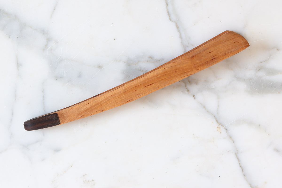 German Barbecue Tongs, Walnut
