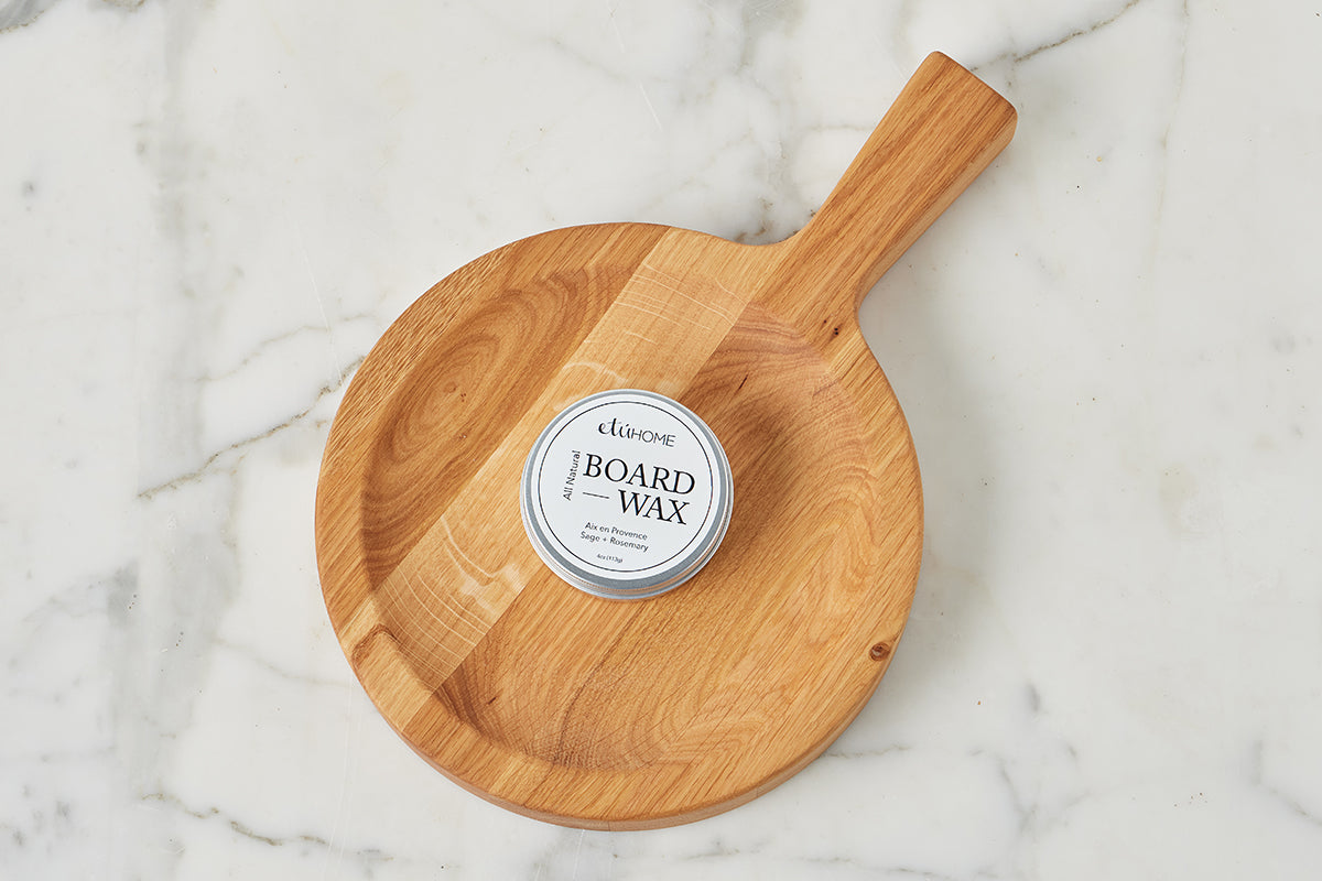 Food Safe Wood Board Wax, Beeswax and Coconut Oil, Rosemary and Sage