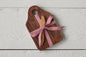 RMN218ANE4 etuhome Tasting Board with Spreader Small Natural Blush Pink Ribbon