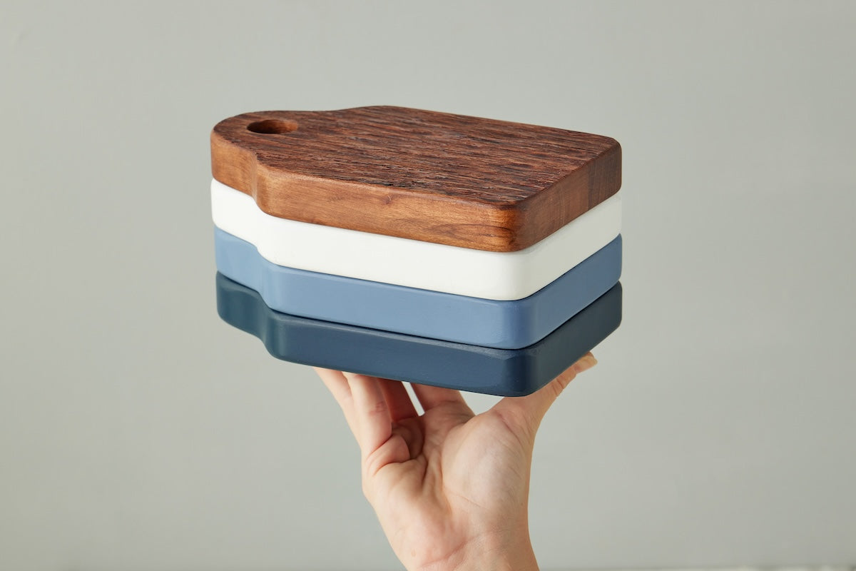 Mini Appetizer Board, Denim