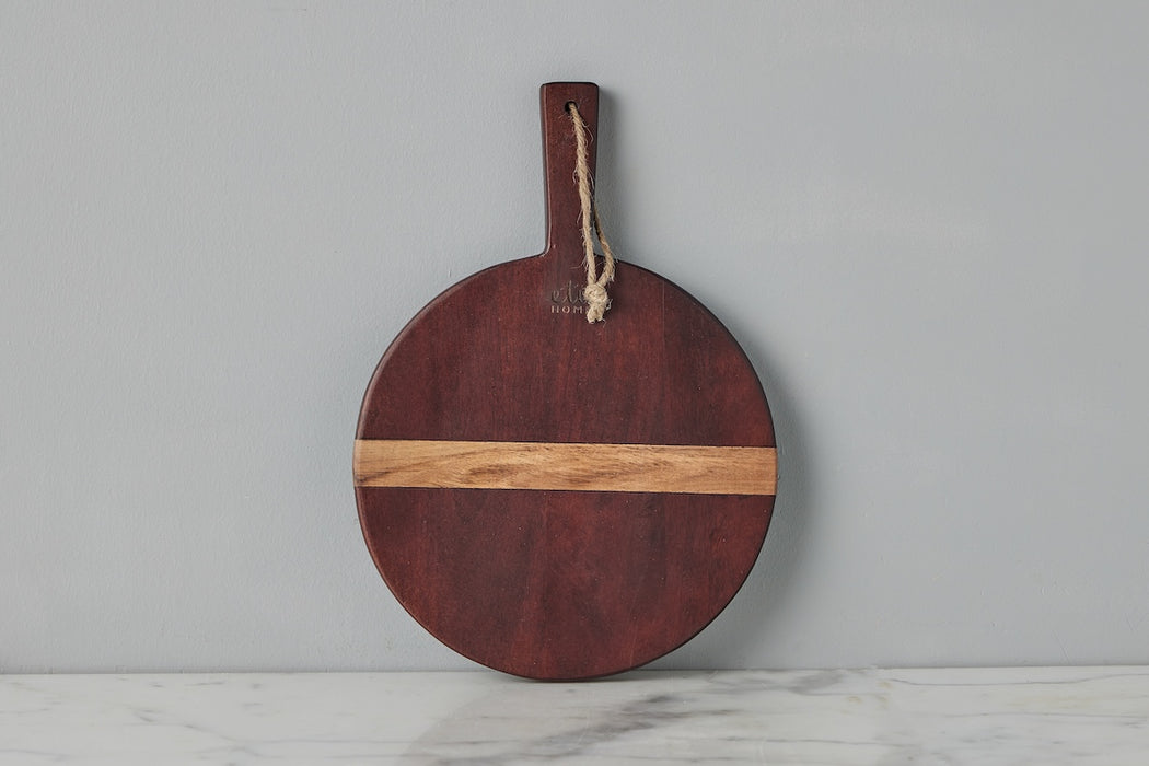 Saddle Round Charcuterie Board, Extra Small