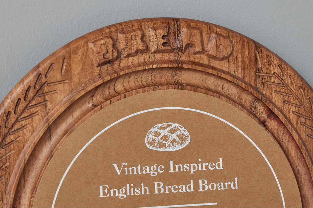 RMN605AN2 etuhome Vintage English Bread Board Bread Small Natural
