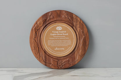 RMN605EN1 etuhome Vintage English Bread Board Medium Round