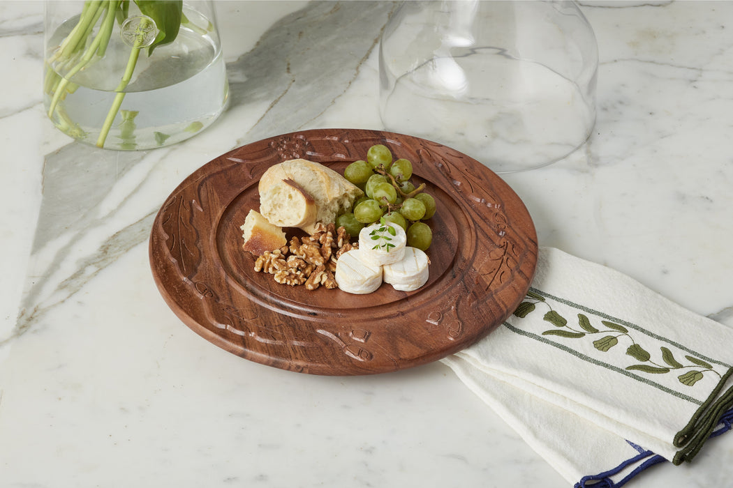 RMN605EN1 etuhome Vintage English Bread Board Medium Round