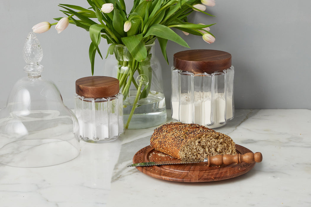 RMN610UN2 etuhome Serrated Bread Knife Wood Handle