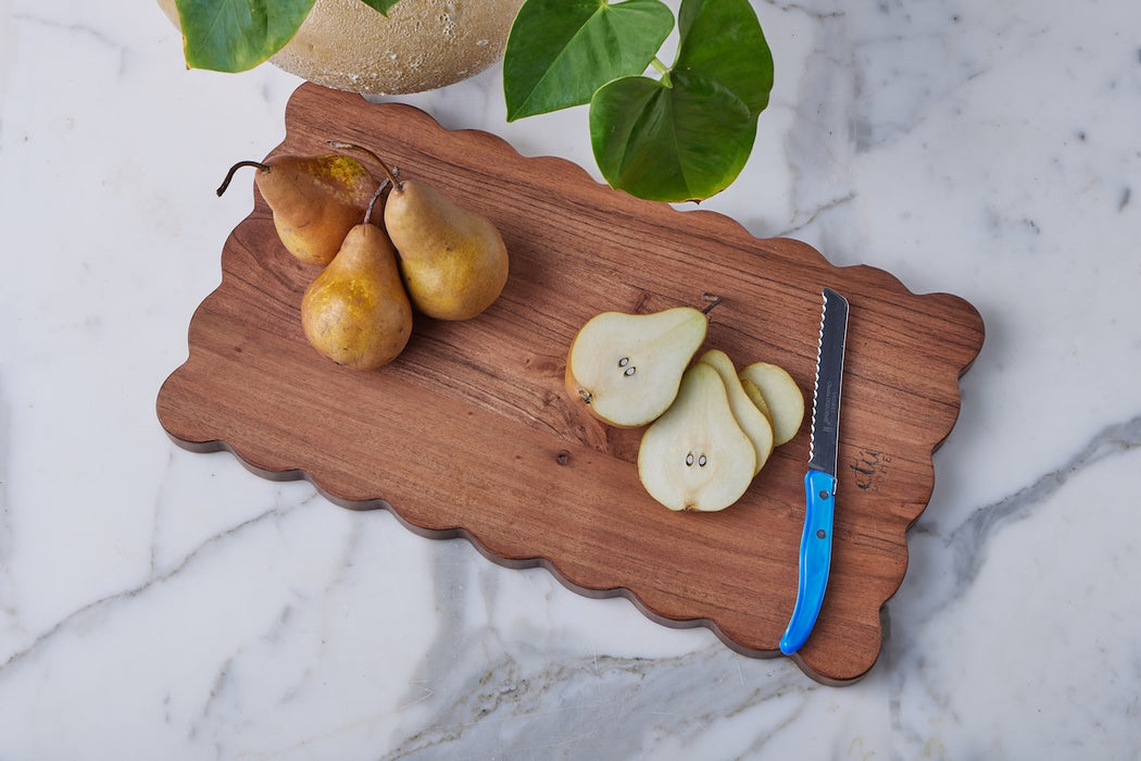 Rectangle Scalloped Cutting Board