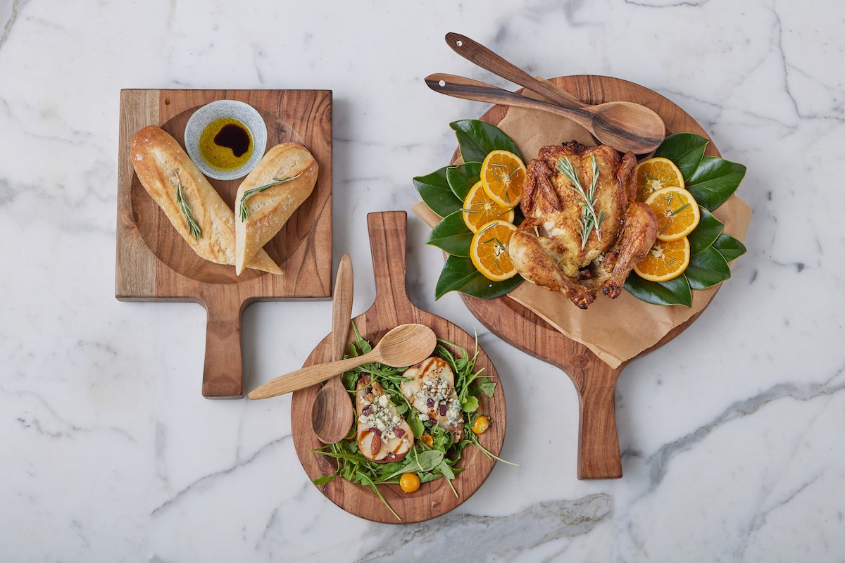 Italian Cutting Board Bowl, Large