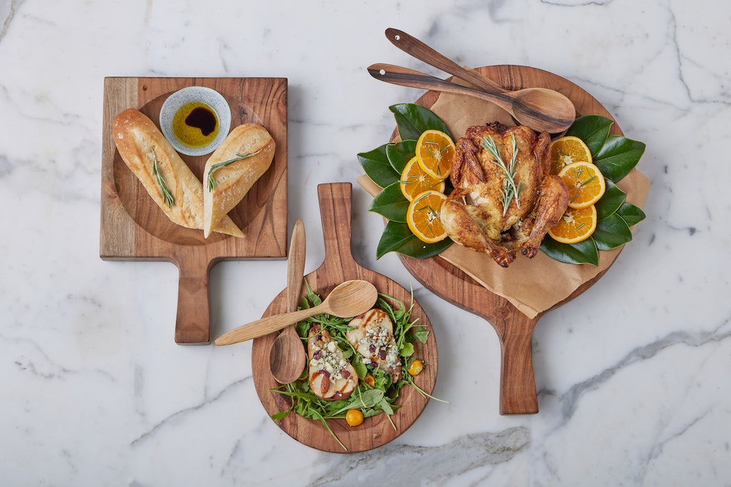Italian Cutting Board Bowl, Large