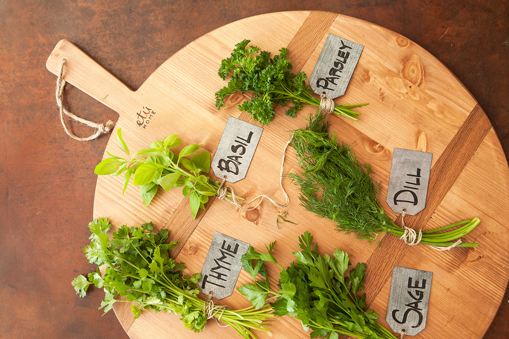 Round Pine Charcuterie Board