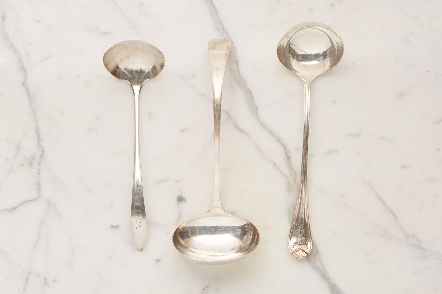 Found Serving Ladle Set