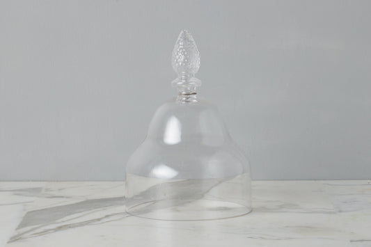Glass Teardrop Cloche