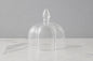 Glass Quatrefoil Dome