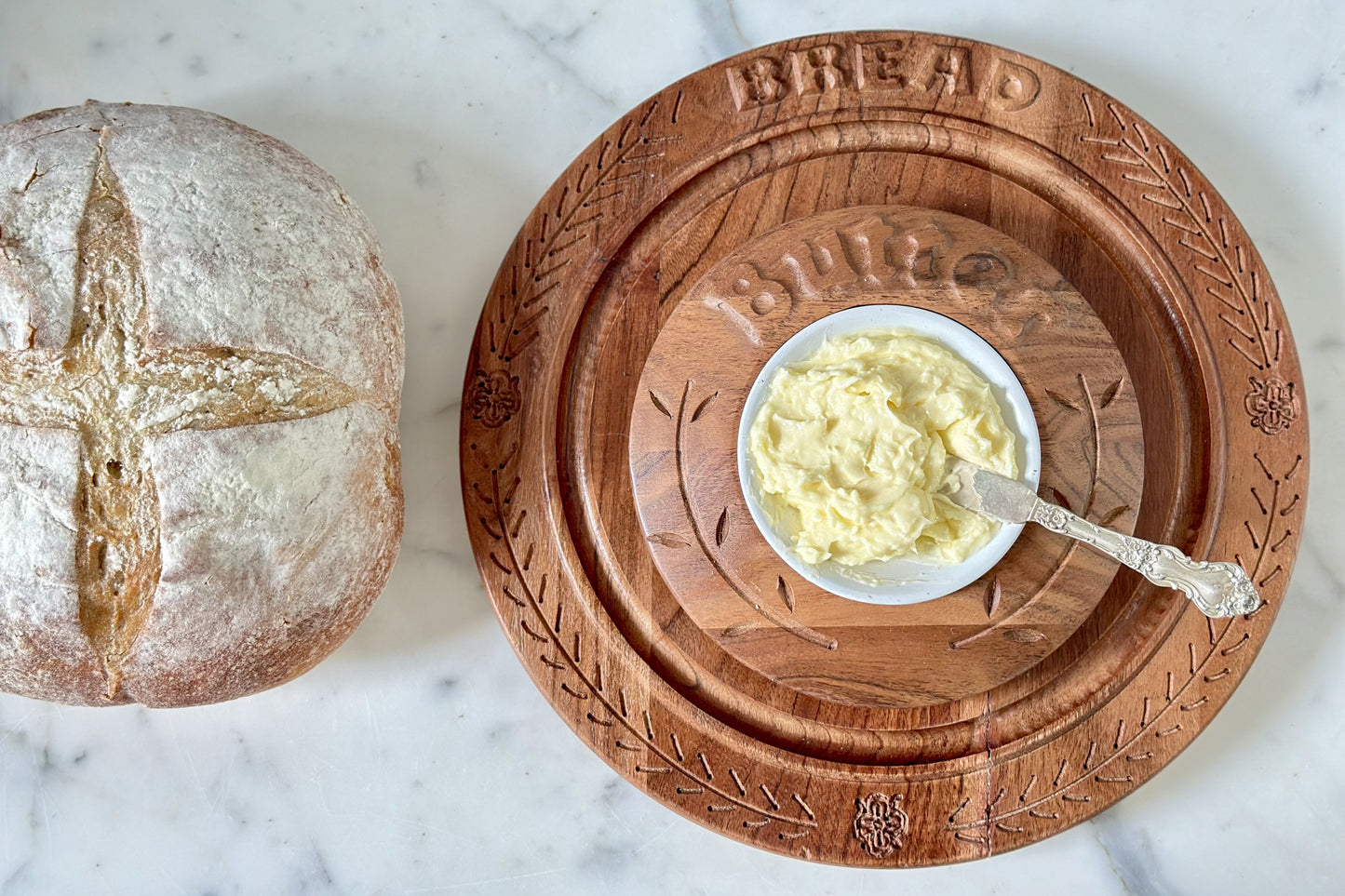 Vintage English Butter Board