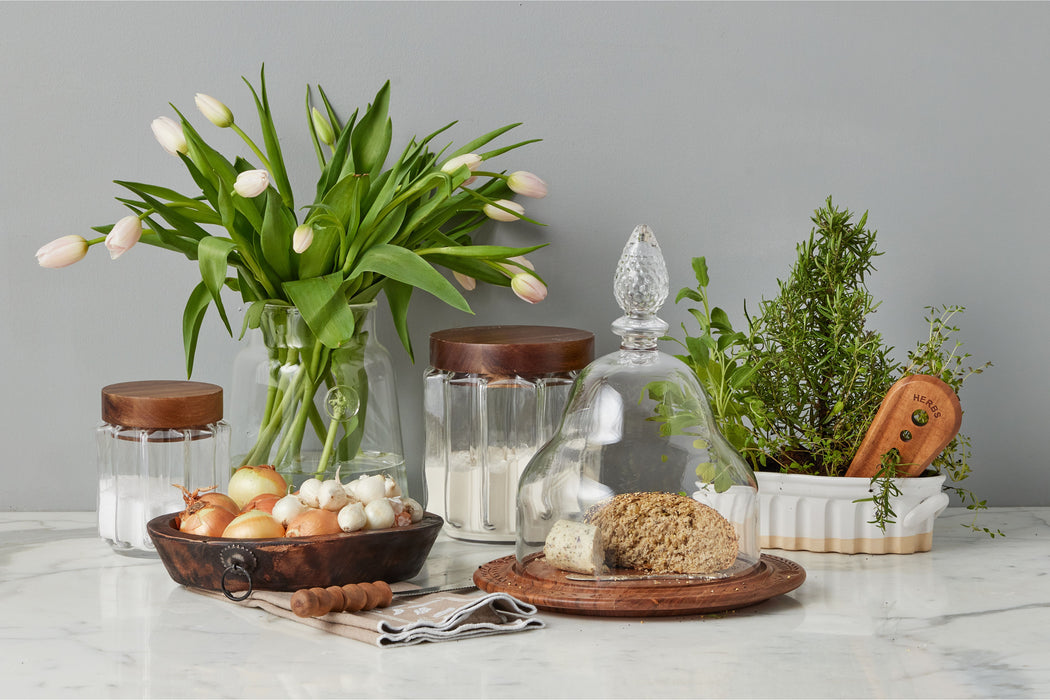 Glass Teardrop Cloche