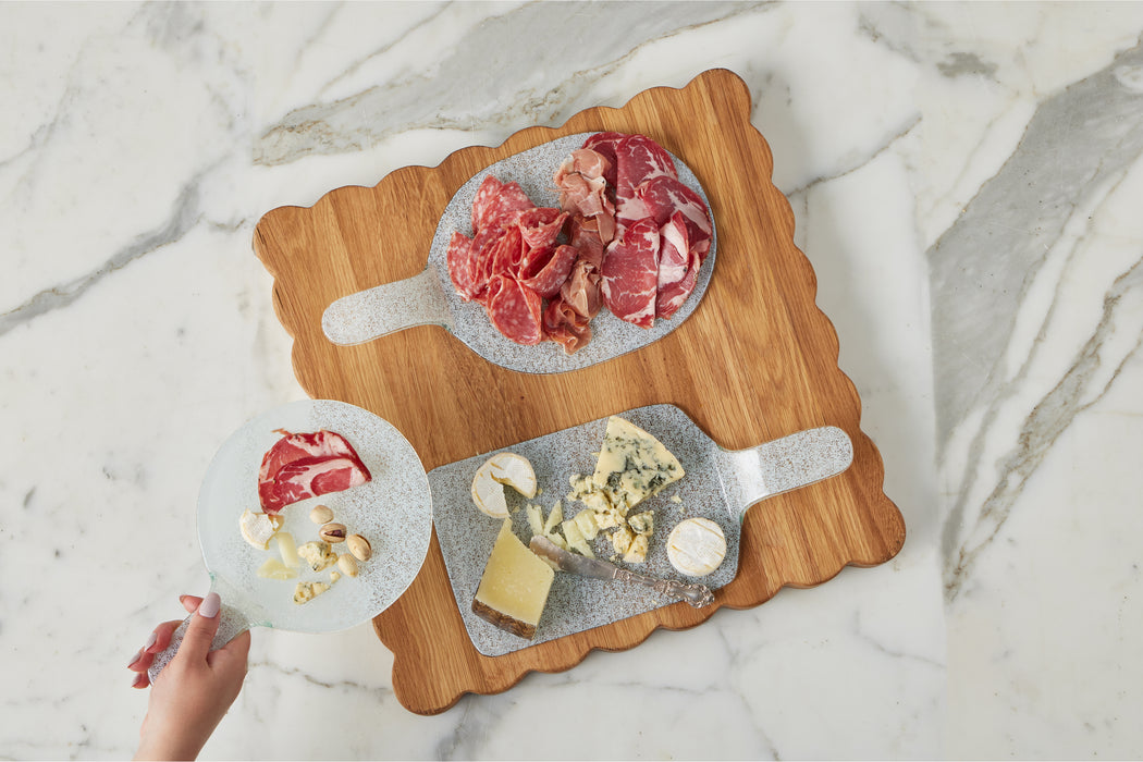 Scalloped Cutting Board, Medium Square