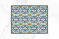 Positano B Italian Rectangle Placemat