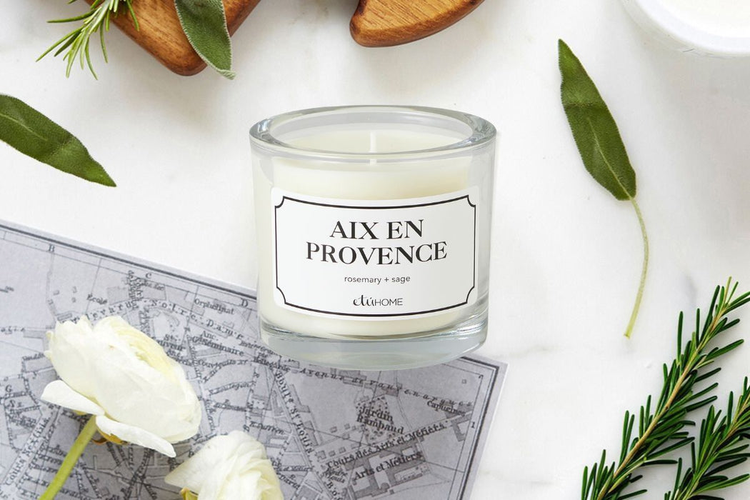 Aix en Provence, Rosemary and Sage Candle