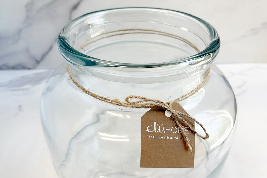 Clear Bloom Flower Vase