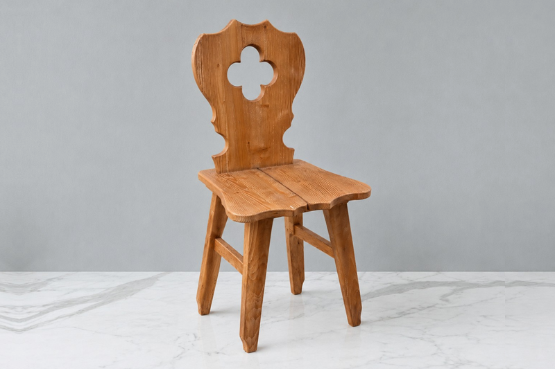 Tyrol Accent Chair, Saddle Clover