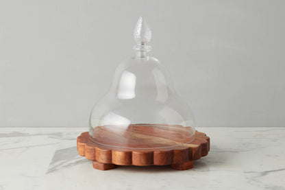Glass Teardrop Cloche, Large