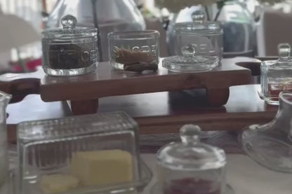 Bistro Glass Sugar Cellar