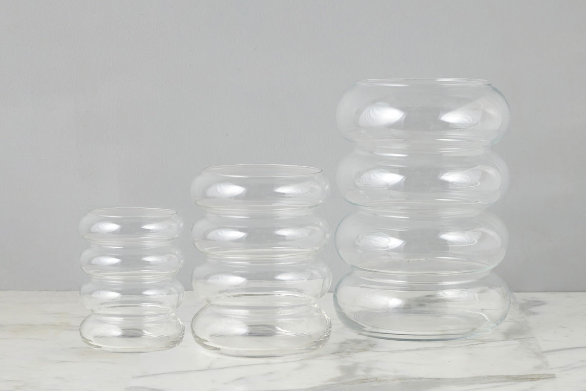 Scalloped Flower Vase
