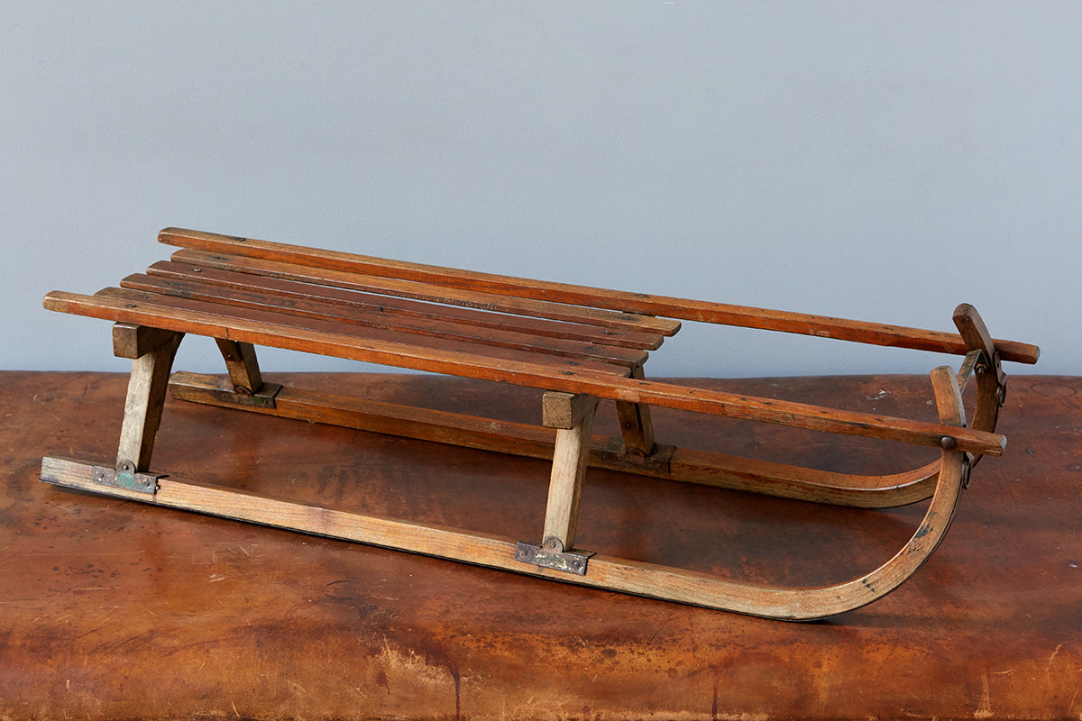Found Wood Sled