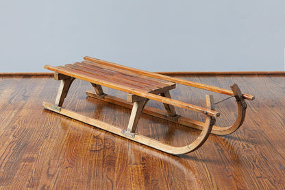 Found Wood Sled