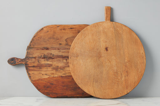 Assorted Antique French Bread Boards and Cutting Boards - Rectangular Shapes