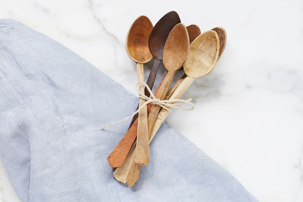 Found Wooden Serving Spoon