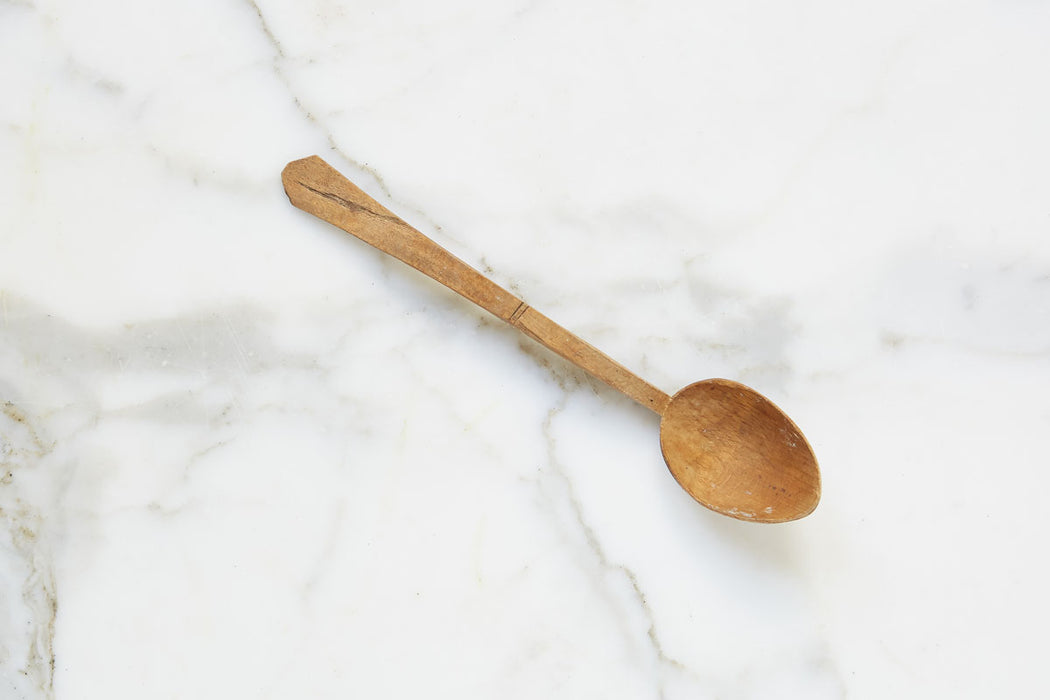 UNICEF Market  Hand Carved Manchiche Wood Spaghetti Spoon from