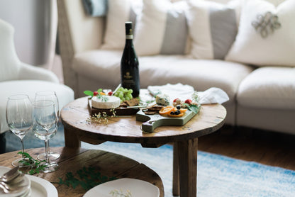 Found Accent Table, Round