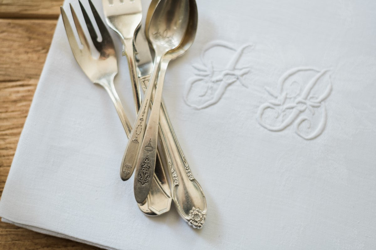 Vintage Hotel Silver 5-piece Flatware Set