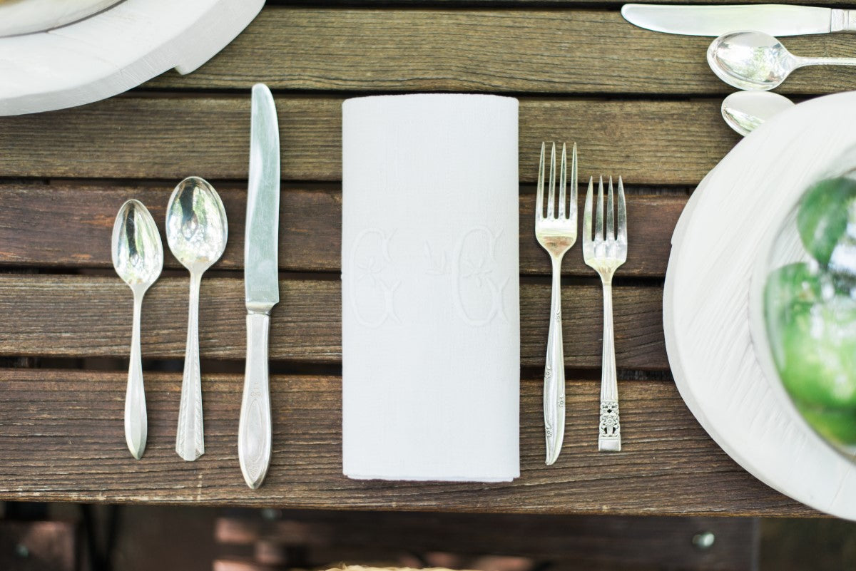 Vintage Hotel Silver 5-piece Flatware Set
