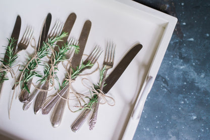 Vintage Hotel Silver 5-piece Flatware Set