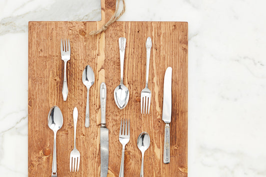 Vintage Hotel Silver 5-piece Flatware Set