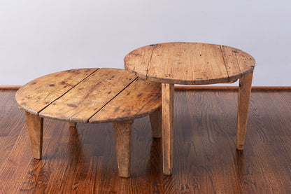 Found Accent Table, Round