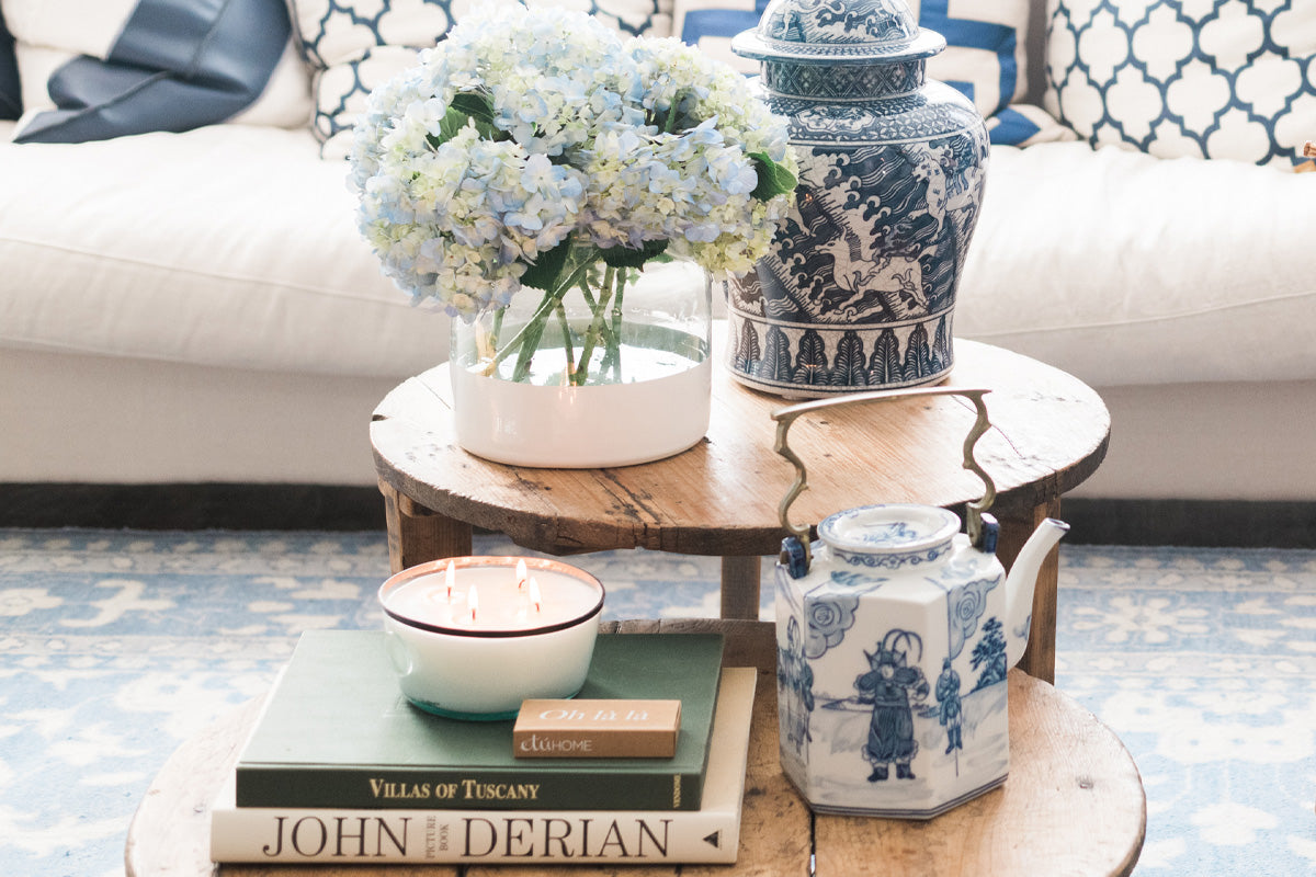 Found Accent Table, Round