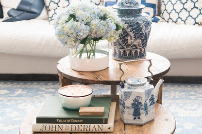 Found Accent Table, Round